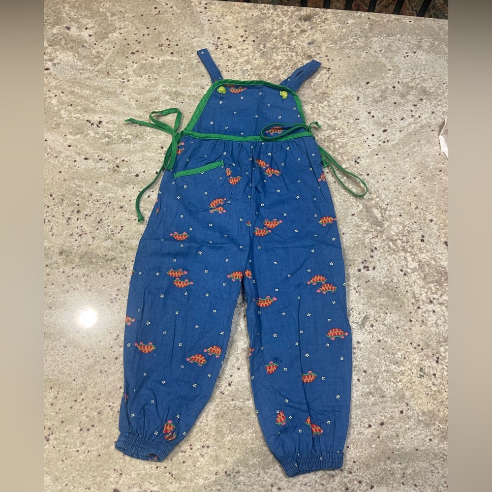 Vintage Turtle Overalls